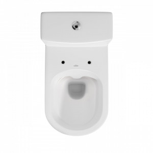 Set wc stativ compact Cersanit City CleanOn cu rezervor si capac slim cu Soft-close si demontare rapida - Img 4