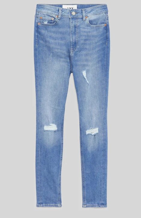 Blugi dama JJXX albastri skinny - 3 | YEO