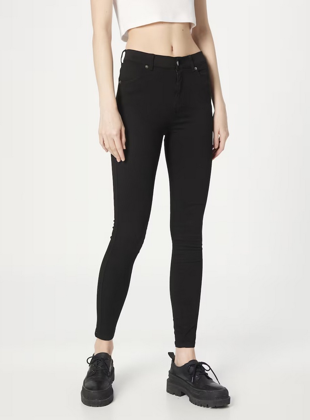 Blugi dama Skinny \'Lexy\'Dr. Denim pe Negru