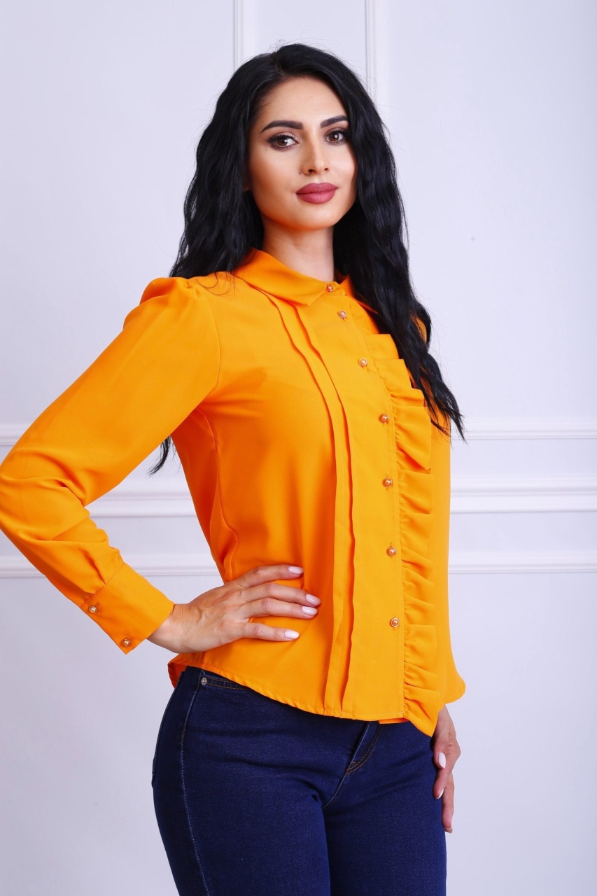 Camasa dama din satin Amira - 1 | YEO
