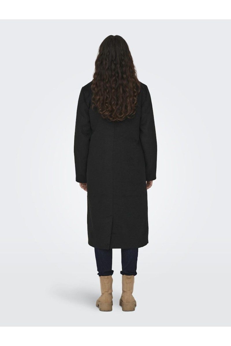 Palton Dama Jacqueline De Young Jdy lung negru - 1 | YEO