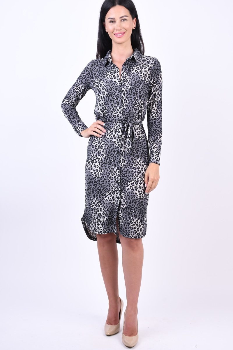 Rochie Dama Jacqueline De Yong leo print - 1 | YEO