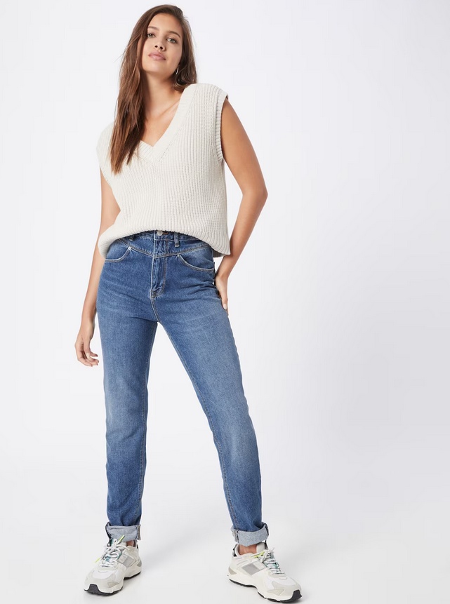 Blugi dama About You talie inalta slimfit Jeans \'Arlin\'LTB pe Albastru - 1 | YEO