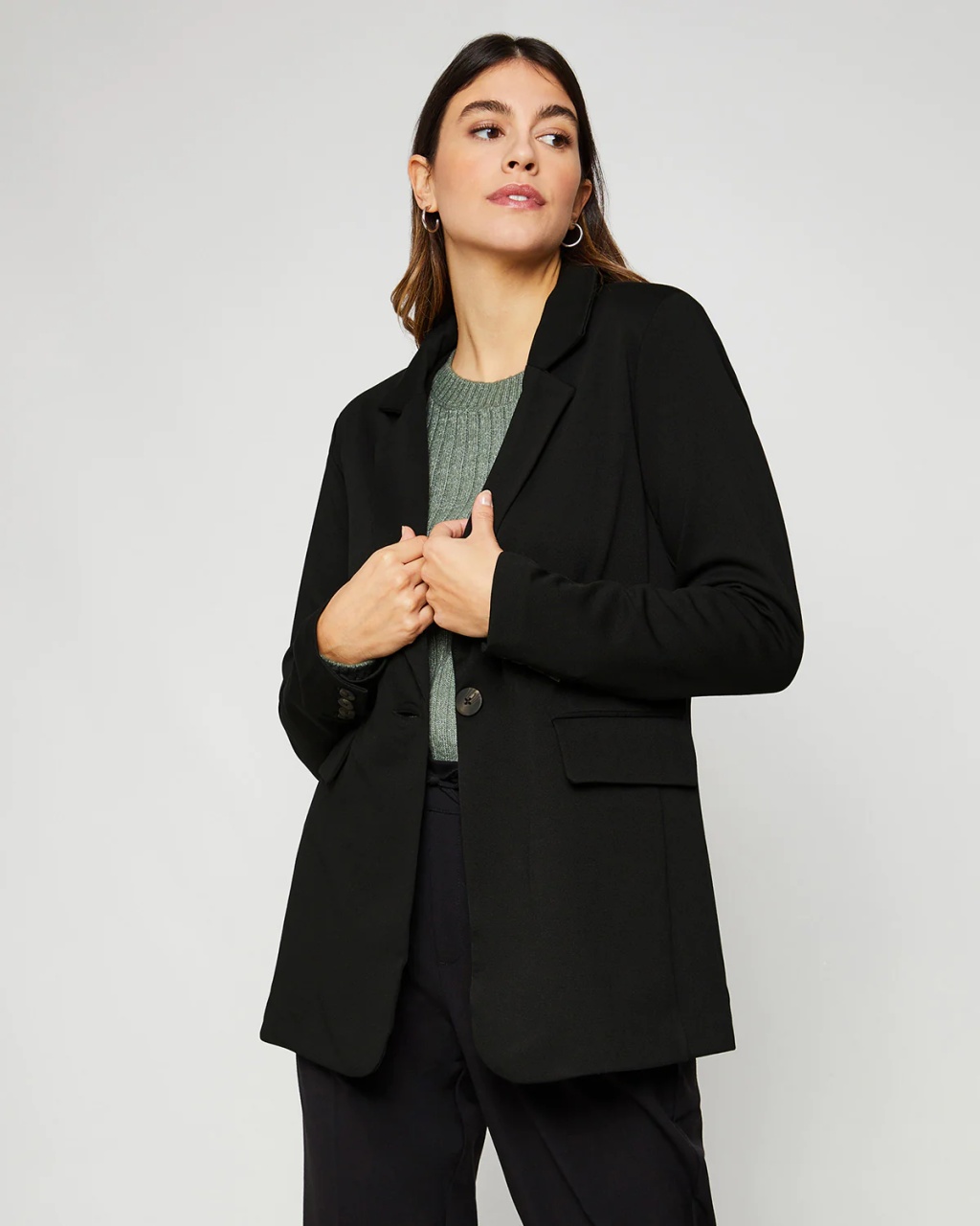 Sacou dama casual FREEQUENT negru