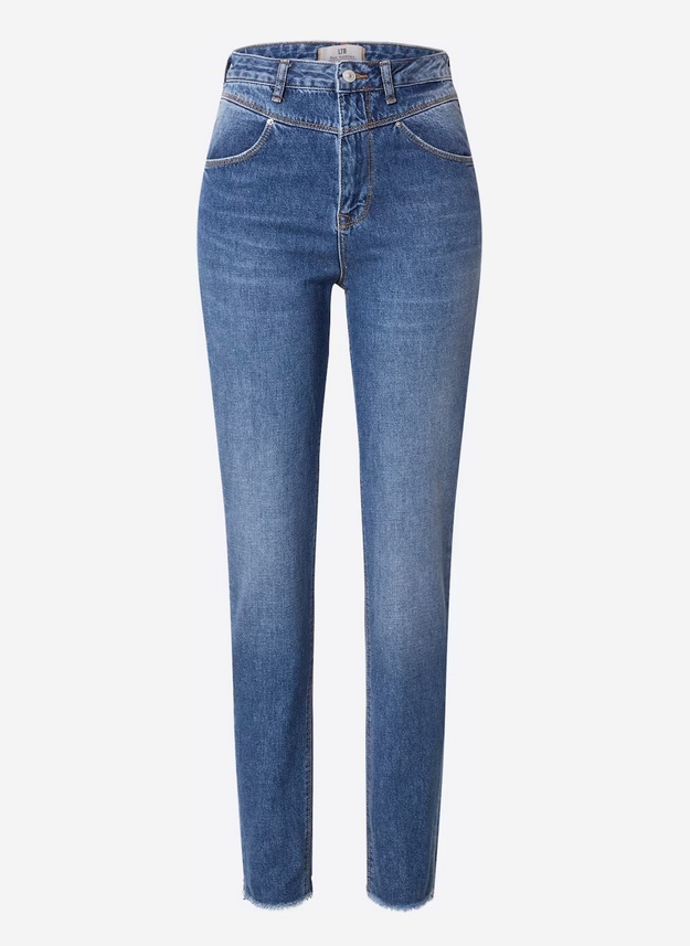 Blugi dama About You talie inalta slimfit Jeans \'Arlin\'LTB pe Albastru - 3 | YEO