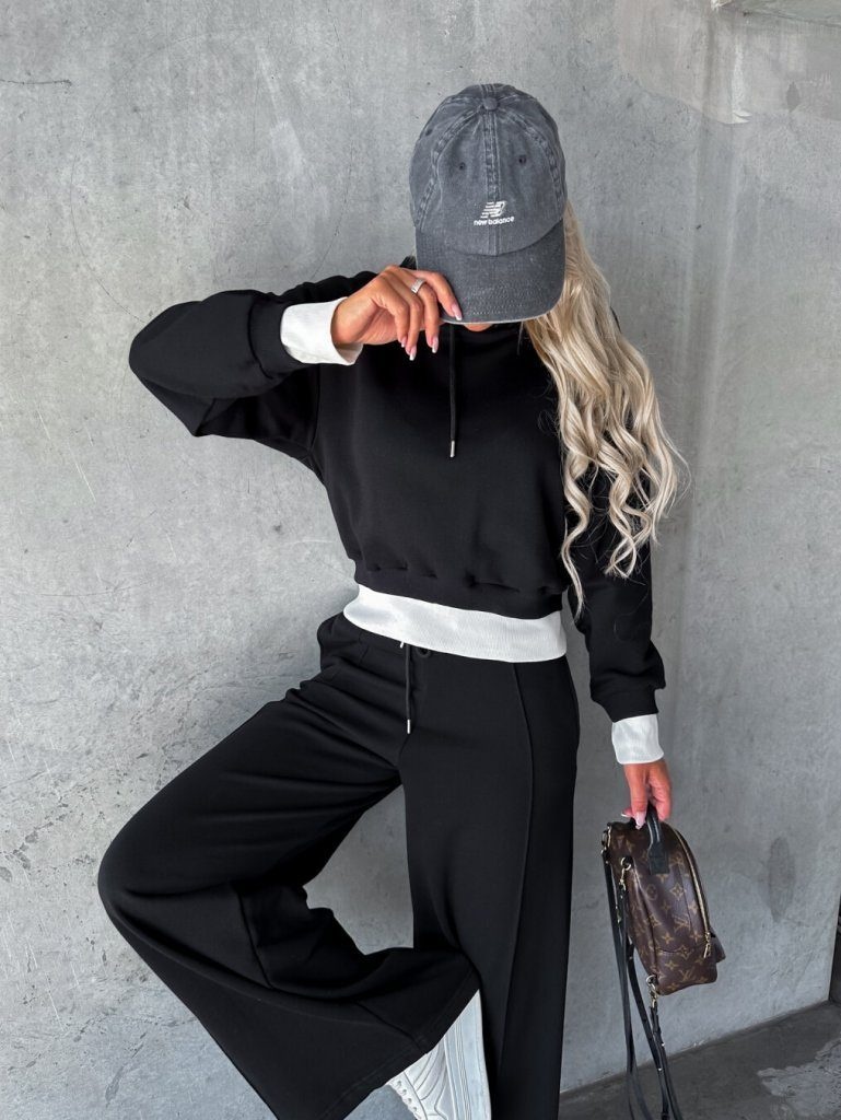 Compleu casual dama ALICE cu gluga
