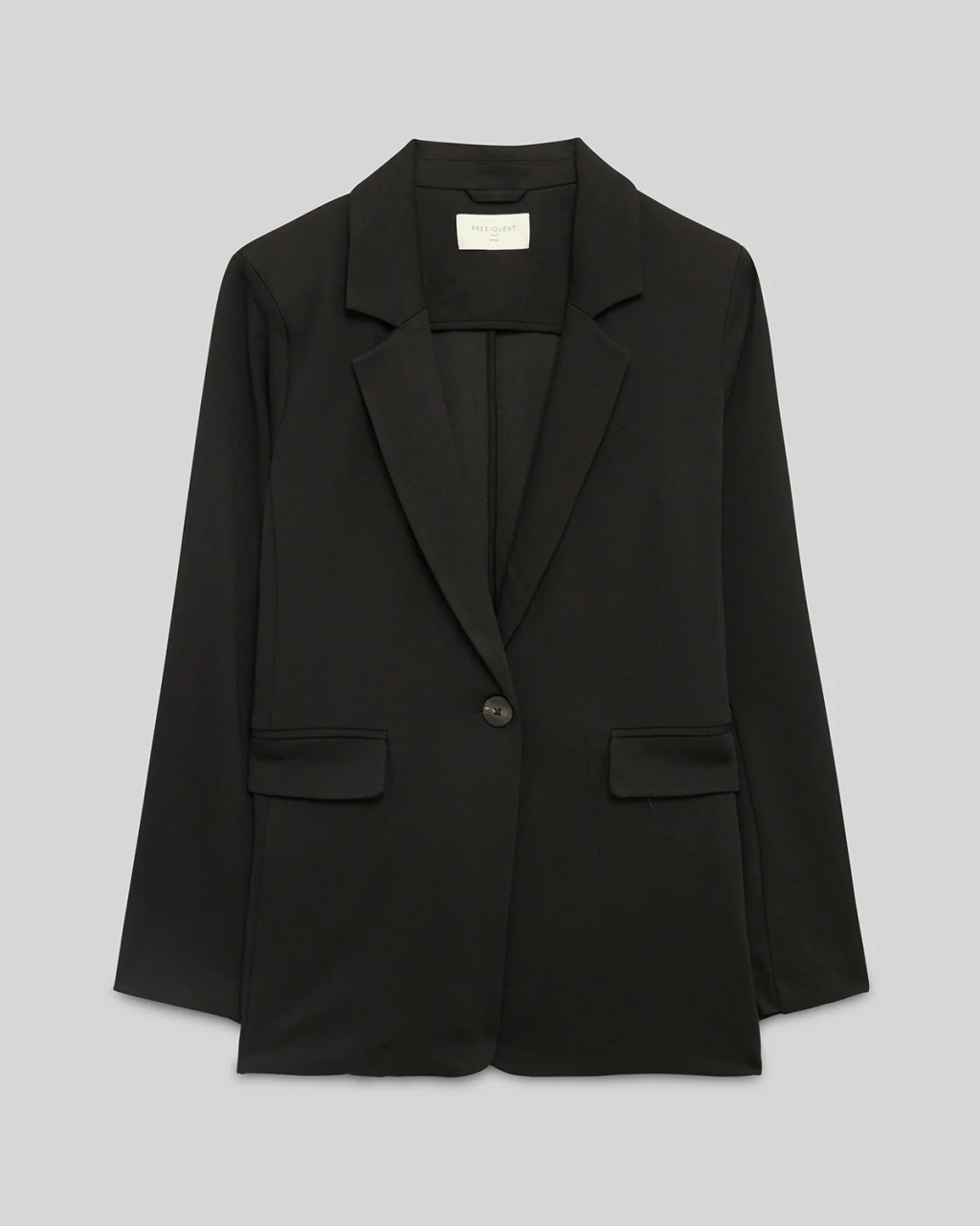 Sacou dama casual FREEQUENT negru - 2 | YEO