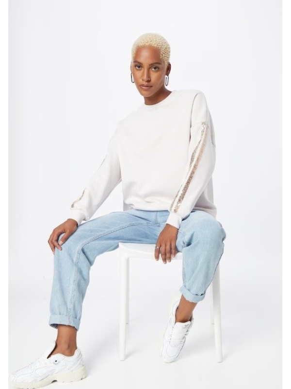 Bluza dama About you collection Corinna bej deschis - Img 3