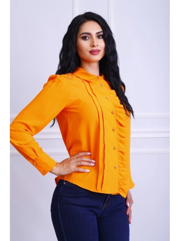 Camasa dama din satin Amira - Img 2