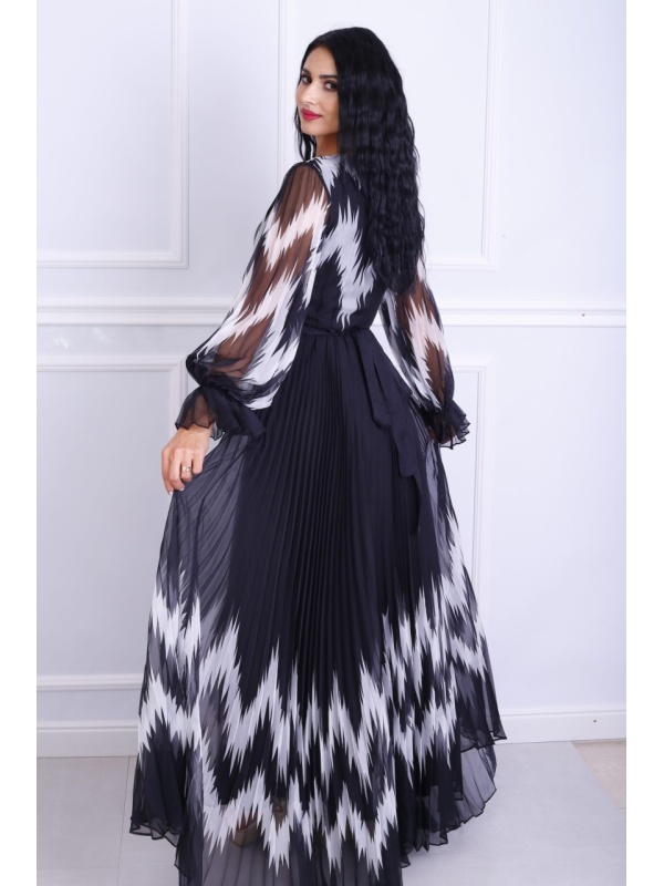 Rochie dama eleganta Romina  Neagra pentru evenimente formale și ocazii speciale