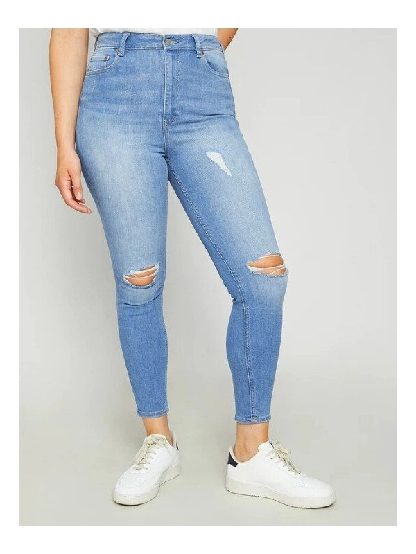 Blugi dama JJXX albastri skinny