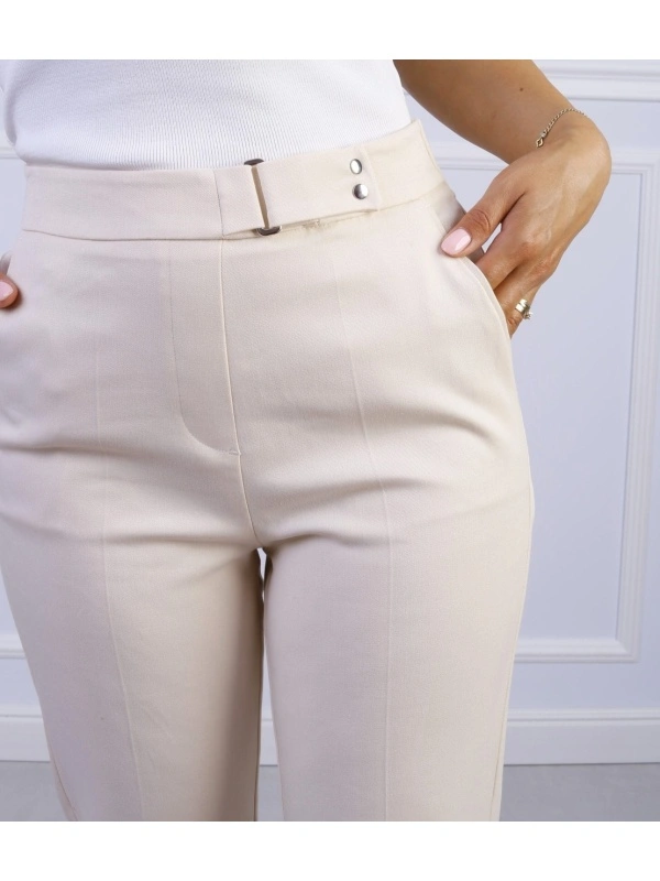 Pantaloni dama cu curea - Img 2