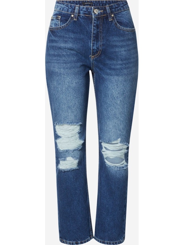 Blugi dama trendy albastru - Img 2