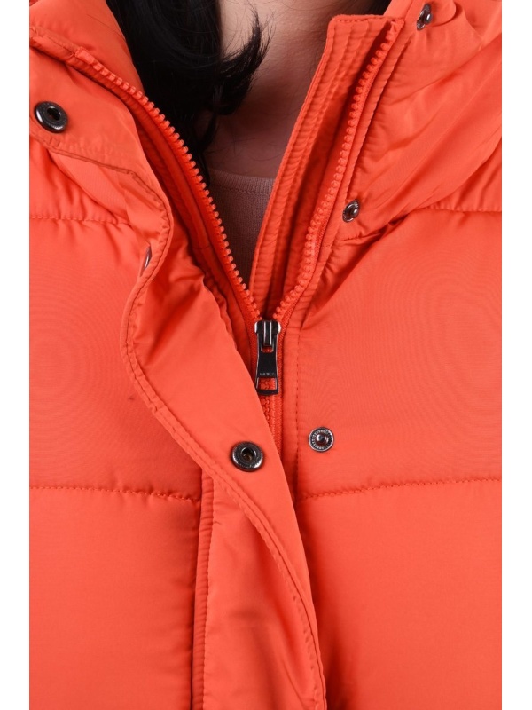 Geaca Dama Only Cool Puffer Orange - Img 3