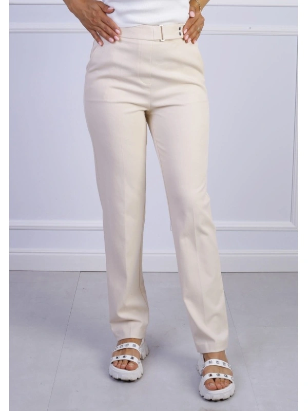 Pantaloni dama cu curea