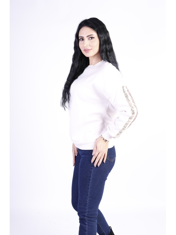Bluza dama About you collection Corinna bej deschis