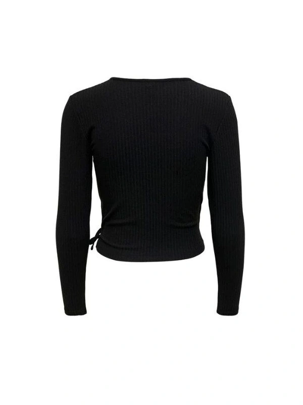Bluza dama EMMA decoltata negru - Img 3