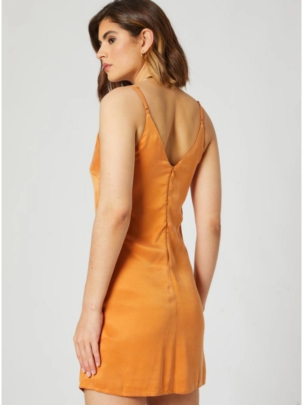 Rochie 'Ismey'Guido Maria Kretschmer Women pe Portocaliu - Img 4