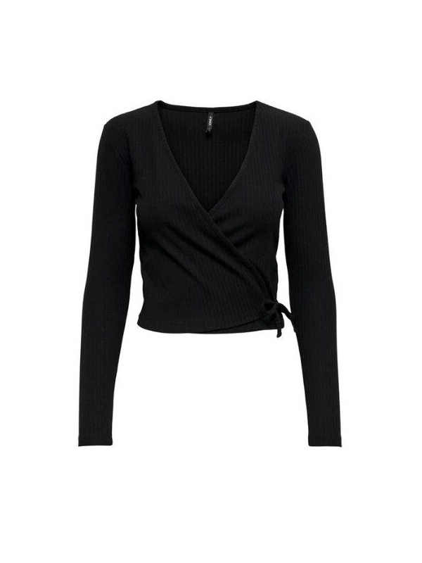 Bluza dama EMMA decoltata negru - Img 4