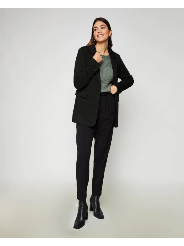 Sacou dama casual FREEQUENT negru - Img 2