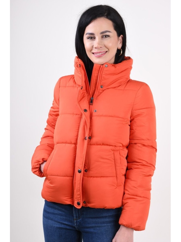 Geaca Dama Only Cool Puffer Orange - Img 1