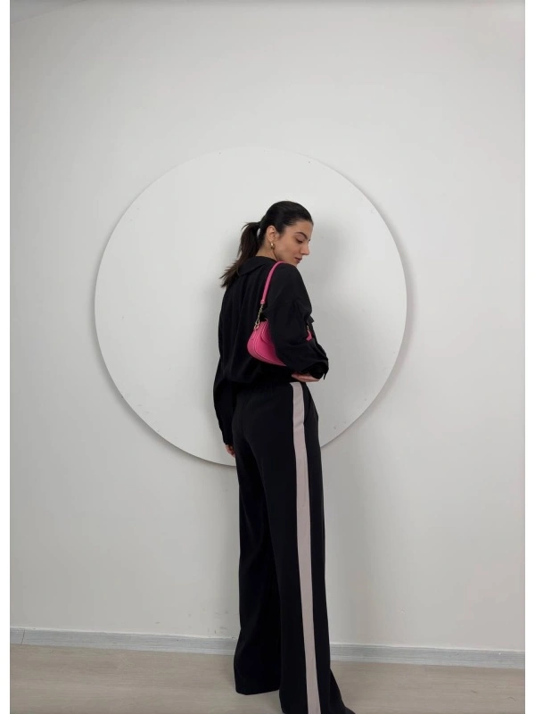 compleu dama casual erika cu bluza lejera si pantaloni comozi