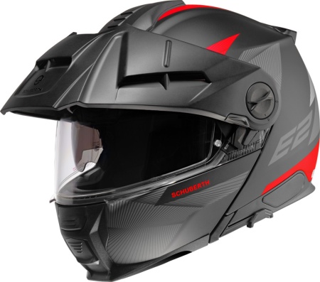 CASCĂ SCHUBERTH E2 ECE DEFENDER RED