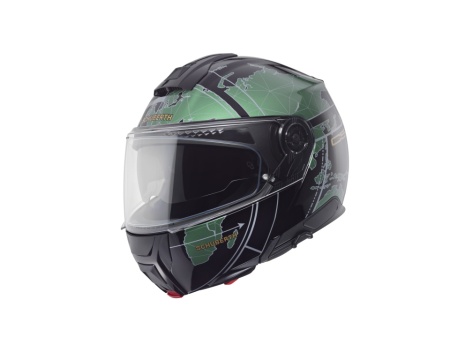 CASCĂ SCHUBERTH C5 ECE GLOBE GREEN