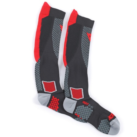 ȘOSETE DAINESE D-CORE HIGH ROȘII