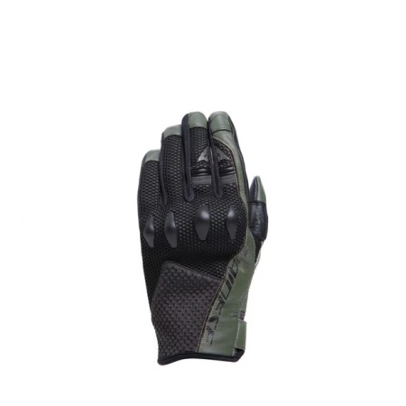 MĂNUȘI DAINESE KARAKUM ERGO-TEK - BLACK/ARMY-GREEN
