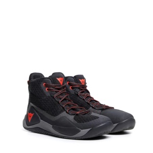 BOTINE DAINESE ATIPICA AIR 2 SHOES BLACK/RED-FLUO - Img 1