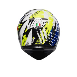 CASCĂ AGV K-3 SV E2205 MULTI - POP WHITE/BLUE/LIME - Img 4
