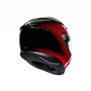 CASCĂ AGV K6 E2205 MULTI - RUSH BLACK/RED - Img 6