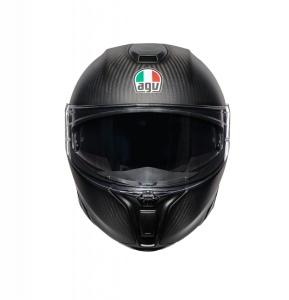 CASCĂ AGV SPORTMODULAR E05 MULTI MPLK REFRACTIVE CARBON/SILVER - Img 5