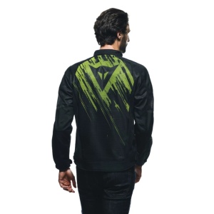 GEACĂ DAINESE HEROSPHERE AIR TEX JACKET - BLACK/FLUO YELLOW TARMAC - Img 5