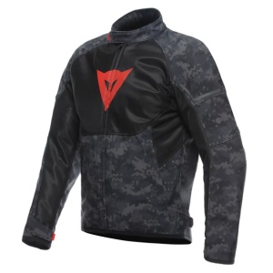 GEACĂ DAINESE IGNITE AIR TEX JACKET - CAMO-GRAY/BLACK/FLUO-RED - Img 1