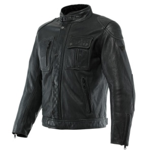 GEACĂ DE PIELE DAINESE ATLAS NEGRU - Img 1