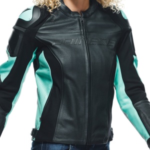 GEACĂ DE PIELE DAINESE RACING 4 LADY ALBASTRU AQUA - Img 6