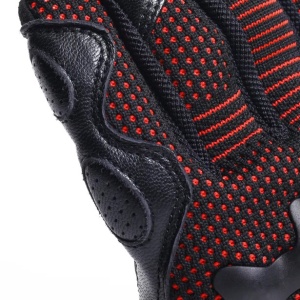 MĂNUȘI DAINESE UNRULY ERGO-TEK - BLACK/RED - Img 7