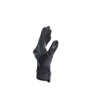 MĂNUȘI DAINESE UNRULY WOMAN ERGO-TEK GLOVES - BLACK/OCEAN-DEPTHS - Img 2