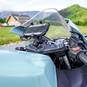 RAM® X-Grip® Phone Holder with Motorcycle Fork Stem Base - Img 3