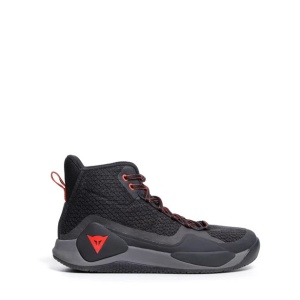 BOTINE DAINESE ATIPICA AIR 2 SHOES BLACK/RED-FLUO - Img 2