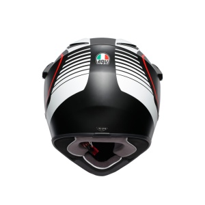 CASCĂ AGV AX9 E2205 MULTI MPLK PACIFIC ROAD MATT BLK/WH/RED - Img 4
