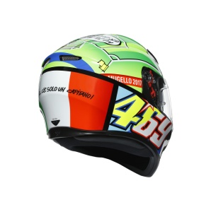 CASCĂ AGV K3 SV E2205 TOP MPLK ROSSI MUGELLO 2017 - Img 4