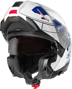 CASCĂ SCHUBERTH C5 ECE GLOBE BLUE - Img 2