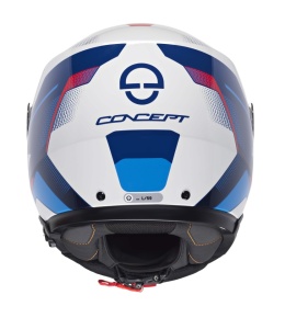 CASCĂ SCHUBERTH CONCEPT ECE TRACER BLUE - Img 2