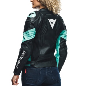 GEACĂ DE PIELE DAINESE RACING 4 LADY ALBASTRU AQUA - Img 7