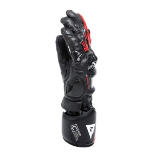 MĂNUȘI PIELE DAINESE DRUID 4 NEGRU-ROȘU - Img 4