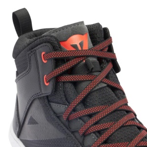 PANTOFI SPORT DAINESE SUBURB D-WP SHOES - BLACK/WHITE/RED-LAVA - Img 7