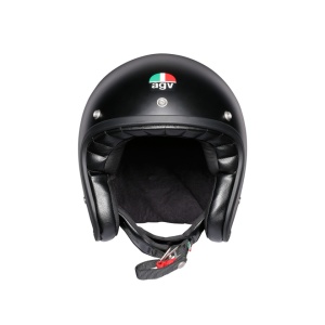 X70 AGV E2205 SOLID MATT BLK - Img 3